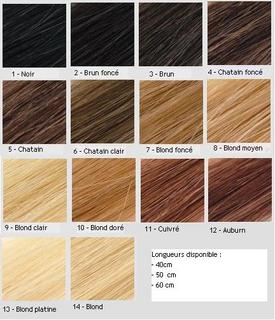 Couleur Cheveux Chatain Palette Modèle De Coiffure De Leurope